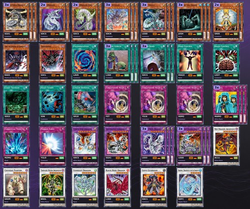 Mazzo cyber drago - yu-gi-oh!,