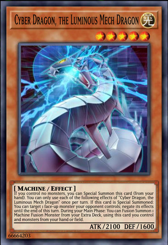 Yugioh cyber dragon - dragon,, drago