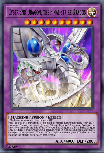 Yugioh cyber end - yugioh!,