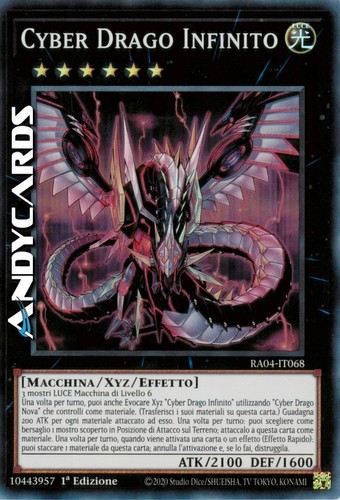 Cyber drago infinito super - drago,